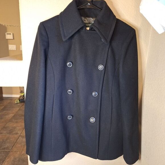 J. Crew Peacoat Black Medium - Picture 1 of 5